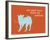 One Good Turn-Dog is Good-Framed Art Print