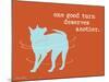 One Good Turn-Dog is Good-Mounted Art Print