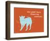 One Good Turn-Dog is Good-Framed Art Print