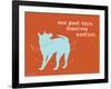 One Good Turn-Dog is Good-Framed Art Print