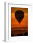 One Hot Air Balloon Gathering in the Countryside of France-OSTILL-Framed Photographic Print