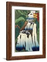 One Humisty Fall of Nikko, October 1859-null-Framed Giclee Print