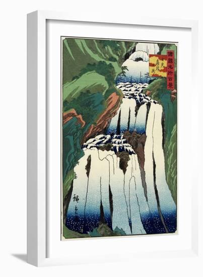 One Humisty Fall of Nikko, October 1859-null-Framed Giclee Print