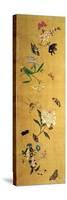 One Hundred Butterflies, Flowers and Insects, Detail from a Handscroll-Chen Hongshou-Stretched Canvas