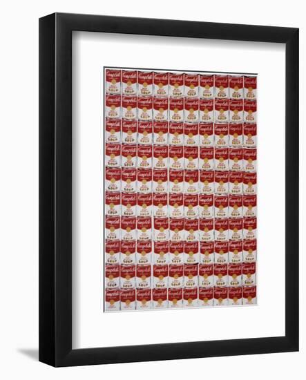 One Hundred Cans, 1962-Andy Warhol-Framed Art Print