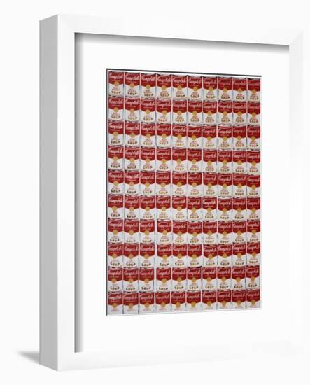 One Hundred Cans, 1962-Andy Warhol-Framed Art Print