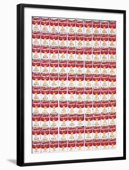 One Hundred Cans, 1962-Andy Warhol-Framed Art Print