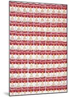 One Hundred Cans, 1962-Andy Warhol-Mounted Art Print