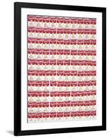 One Hundred Cans, 1962-Andy Warhol-Framed Art Print