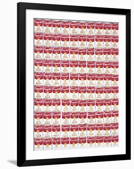 One Hundred Cans, 1962-Andy Warhol-Framed Art Print