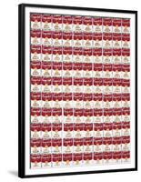 One Hundred Cans, c.1962-Andy Warhol-Framed Giclee Print