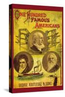 One Hundred Famous Americans-null-Stretched Canvas