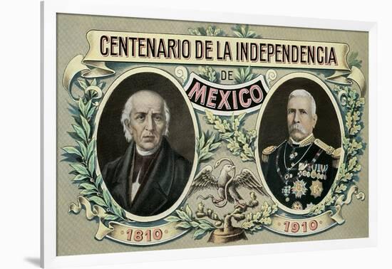 One Hundred Years of Mexican Independence-null-Framed Art Print