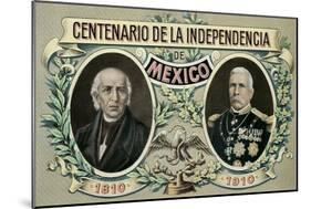 One Hundred Years of Mexican Independence-null-Mounted Art Print