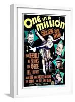 One in a Million - Movie Poster Reproduction-null-Framed Photo