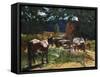 One in the Pasture-Walter Ufer-Framed Stretched Canvas