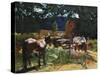 One in the Pasture-Walter Ufer-Stretched Canvas