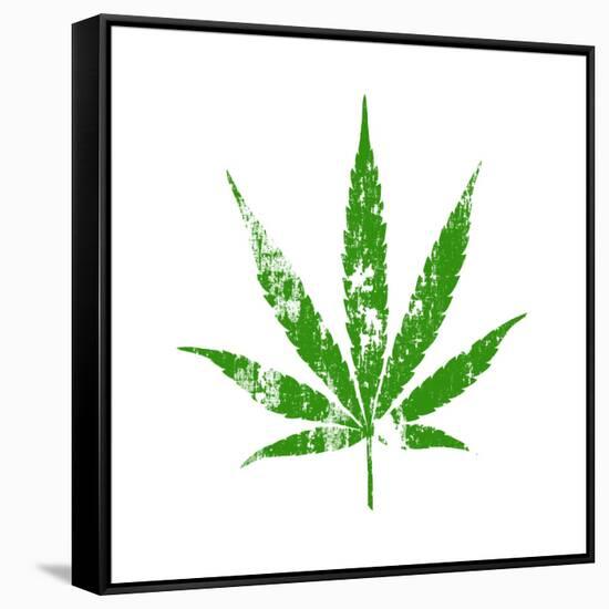 One Leaf-Ali Potman-Framed Stretched Canvas