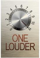 One Louder These Go to 11 Music Poster-null-Lamina Framed Poster