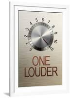 One Louder These Go to 11 Music-null-Framed Art Print