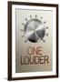 One Louder These Go to 11 Music-null-Framed Art Print