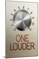 One Louder These Go to 11 Music-null-Mounted Art Print