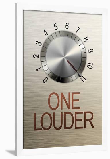 One Louder These Go to 11-null-Framed Poster