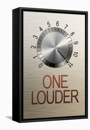 One Louder These Go to 11-null-Framed Stretched Canvas