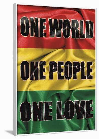 One Love-null-Framed Poster