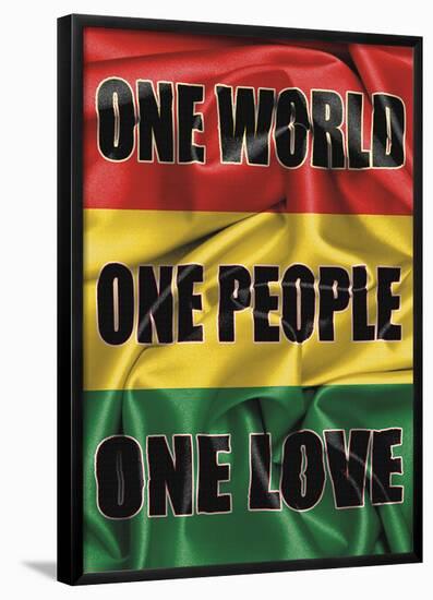 One Love-null-Framed Poster