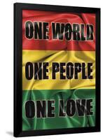 One Love-null-Framed Poster