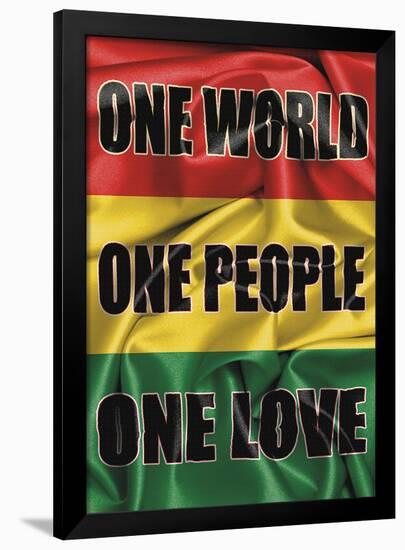 One Love-null-Framed Poster