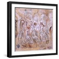 One Man Dancing with Five Women-Marta Gottfried-Framed Giclee Print