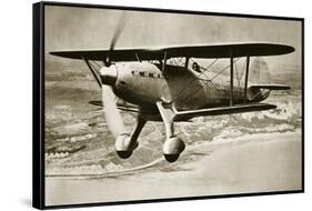 One-Man Destroyer of the Air, C.1935-English Photographer-Framed Stretched Canvas