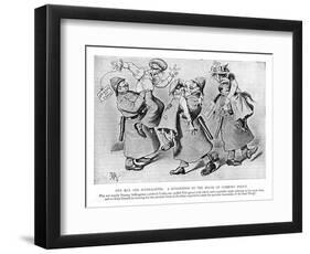 One Man, One Suffragette-Edward Tennyson Reed-Framed Art Print