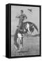 One Man Rodeo, 1888-Frederic Sackrider Remington-Framed Stretched Canvas