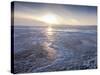 One Metre Thick Ice on the Surface of Frozen Lake Baikal-Louise Murray-Stretched Canvas