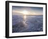 One Metre Thick Ice on the Surface of Frozen Lake Baikal-Louise Murray-Framed Photographic Print