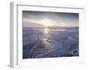 One Metre Thick Ice on the Surface of Frozen Lake Baikal-Louise Murray-Framed Photographic Print