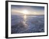 One Metre Thick Ice on the Surface of Frozen Lake Baikal-Louise Murray-Framed Photographic Print