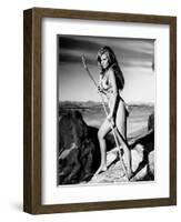 One Million Years B. C., 1966-null-Framed Photographic Print