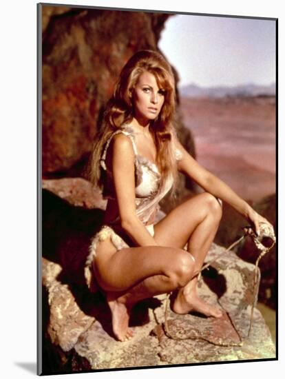 One Million Years B.C., Raquel Welch, 1966-null-Mounted Photo