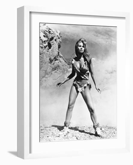 One Million Years B.C., Raquel Welch, 1966-null-Framed Premium Photographic Print