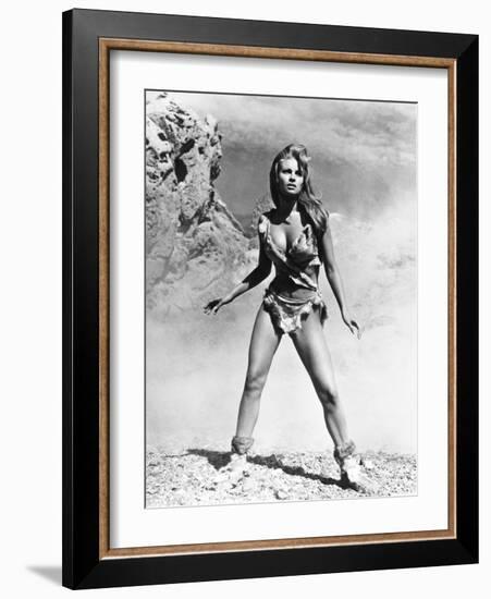 One Million Years B.C., Raquel Welch, 1966-null-Framed Photo