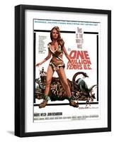 One Million Years, B.C., Raquel Welch, 1966-null-Framed Art Print