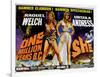 One Million Years BC, 1966, She, 1965, US lobby card-null-Framed Art Print