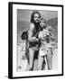 One Million Years BC, L-R, John Richardson, Raquel Welch, 1966-null-Framed Photo