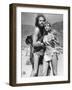 One Million Years BC, L-R, John Richardson, Raquel Welch, 1966-null-Framed Photo