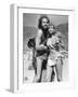 One Million Years BC, L-R, John Richardson, Raquel Welch, 1966-null-Framed Photo