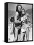 One Million Years BC, L-R, John Richardson, Raquel Welch, 1966-null-Framed Stretched Canvas